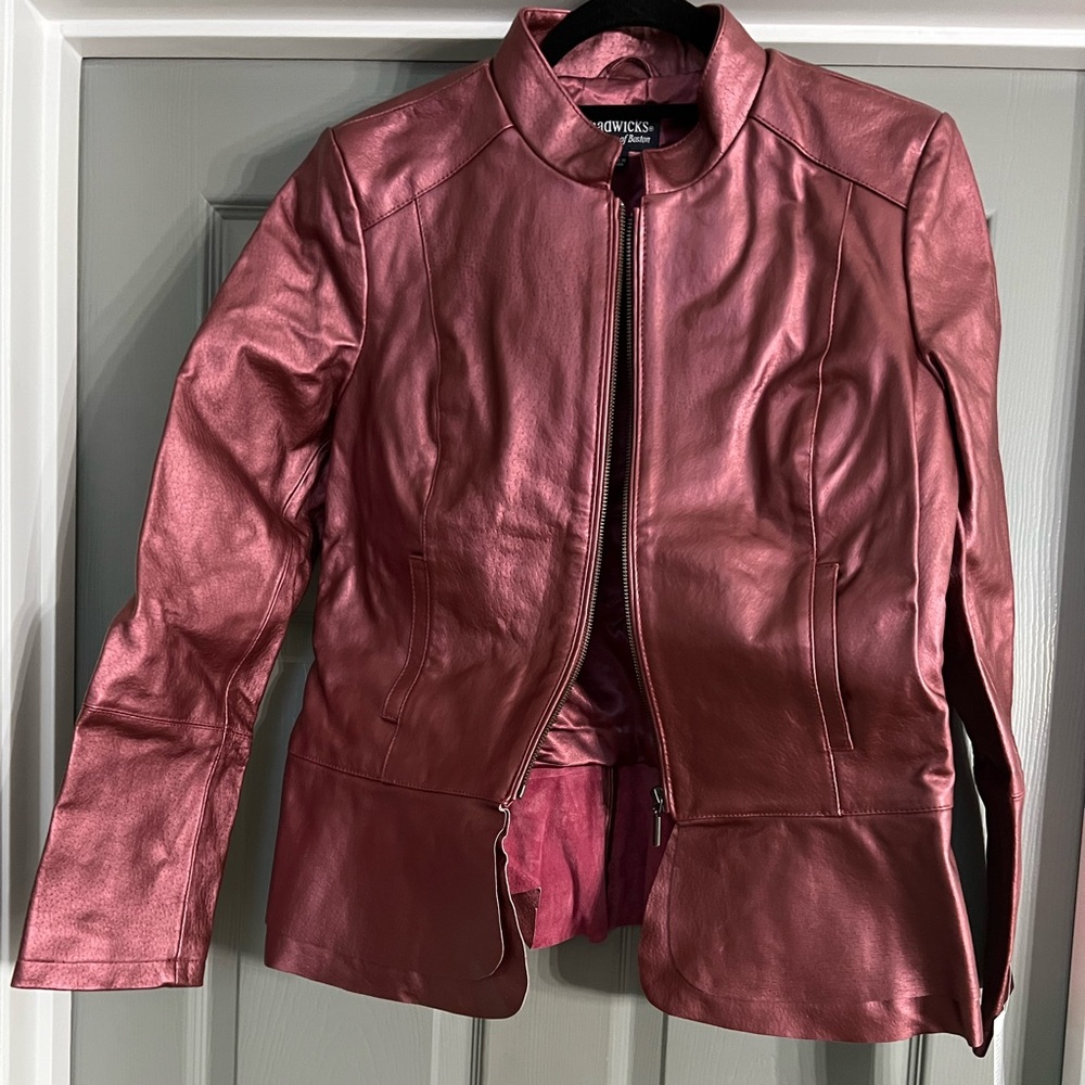 ChadwicksbMetallic Pink Jacket
